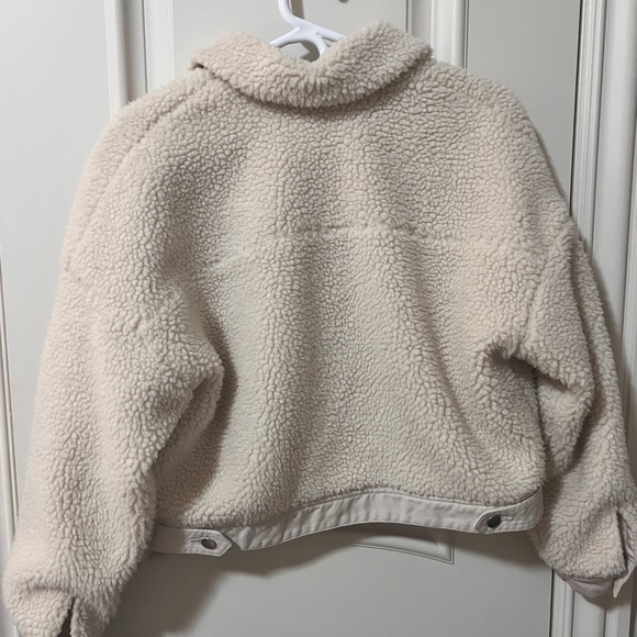 Zara Fleece Jacket XS - Picture 3 of 3